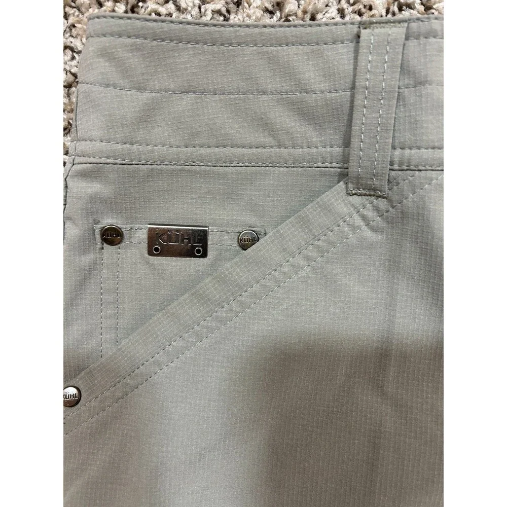 Kuhl Silencr Ripstop Hiking Pants Mens 40x32 Beige Outdoor Gorpcore - Picture 3 of 9